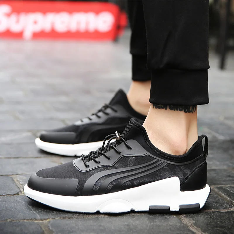 

New Style Autumn Breathable Mesh Sports Trendy Shoes Wear And Shock Absorption Casual Running Shoes MEN'S SHOES