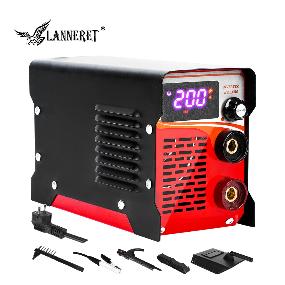 

LANNERET 120A/160A/200A Arc Electric Welder Working Welding Machine MMA Operation for Soldering Welding Tools