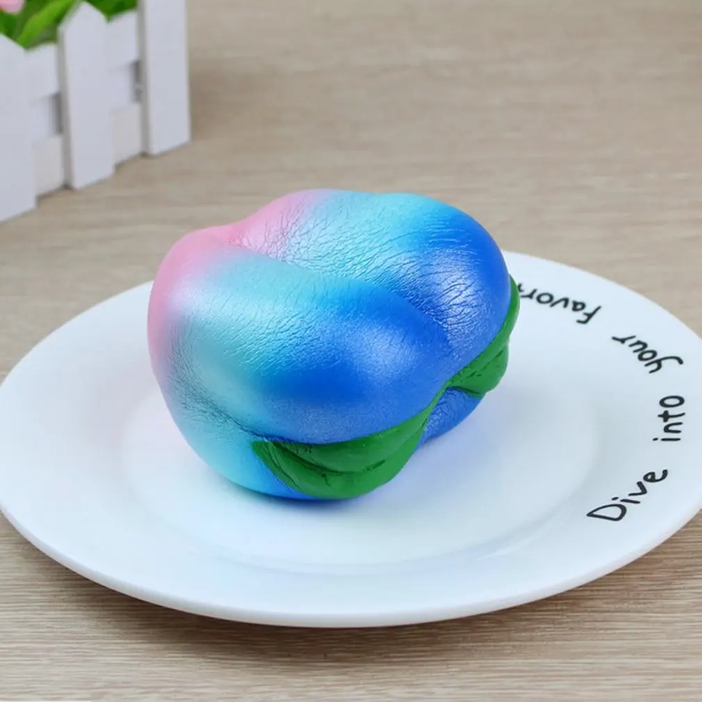 OCDAY мягкие Galaxy яблоки, персики Squishies крем ароматизированный медленный нарастающее при сжатии игрушки посылка игрушки для снятия стресса