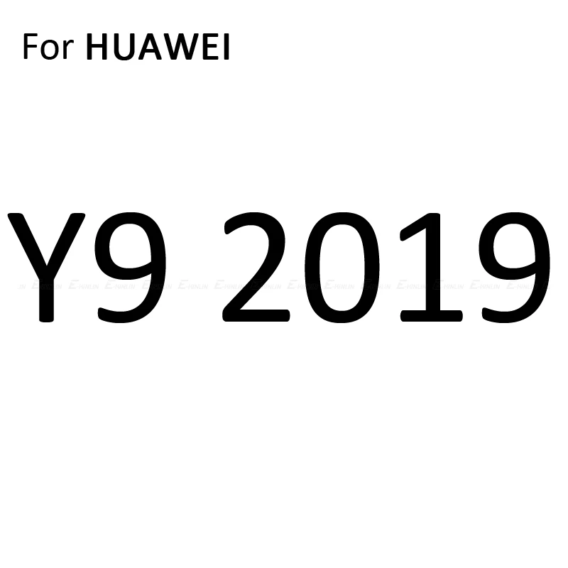 Y9 2019 2 шт. мягкий чехол для задней крышки из Экран протектор для huawei Y9 Y7 Y6 Y5 Pro Prime Lite углеродного волокна Стикеры защитная пленка - Цвет: Y9 2019
