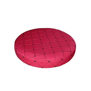 

Grid Pattern Bar Stool Cover - 11 Inch Round - Chair Seat Cover is filled with Comfortable