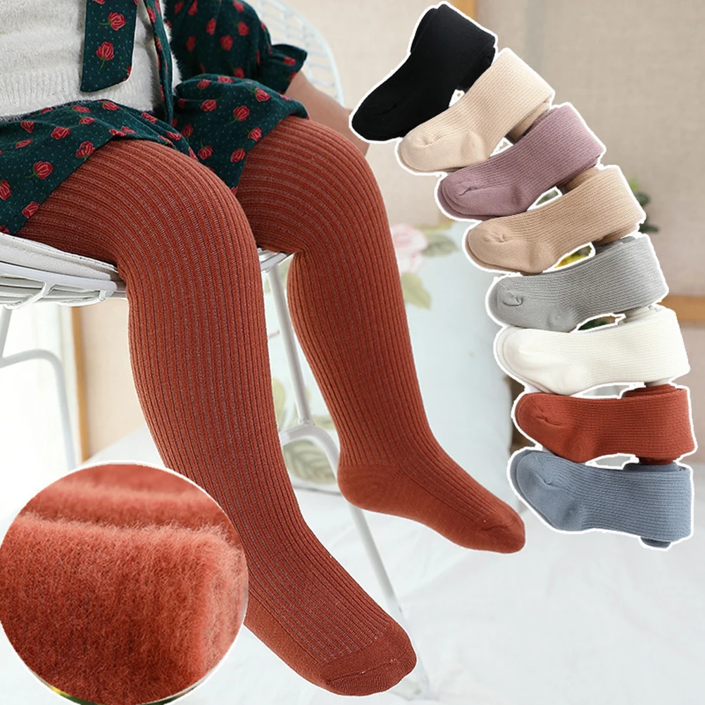 

Soft Newborn Baby Fleece Pants Cotton Kids Stripe Stretch Leggings Autumn Casual Baby Girl Infant Toddler Trousers High Quality
