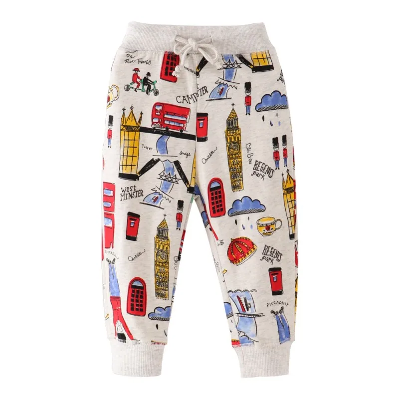 Штаны для маленьких мальчиков; хлопковая осенняя одежда для маленьких мальчиков; камуфляжные брюки для мальчиков; брюки с героями мультфильмов; Детский свитер; брюки - Цвет: 7083