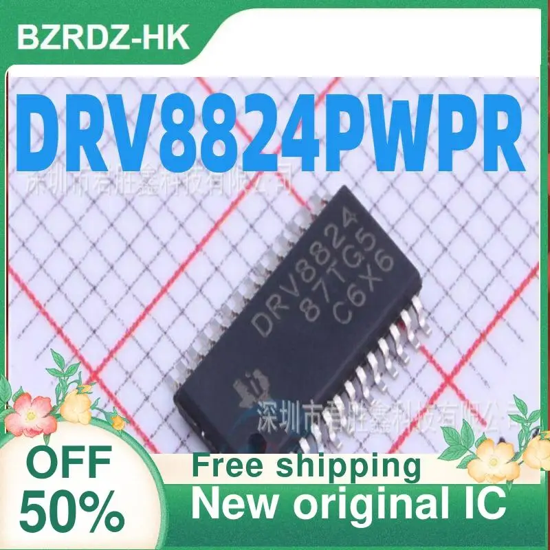 

5 шт. DRV8824PWPR TSSOP28 DRV8824 новый оригинальный IC