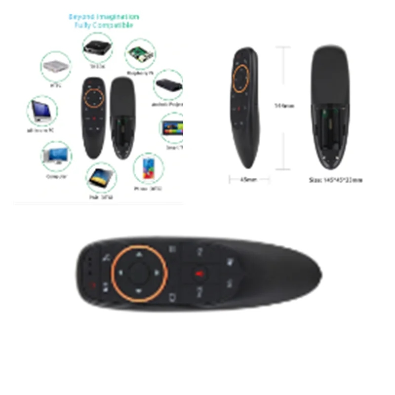 Умный пульт дистанционного управления беспроводной микрофон ИК для Android Tv Box PC Air