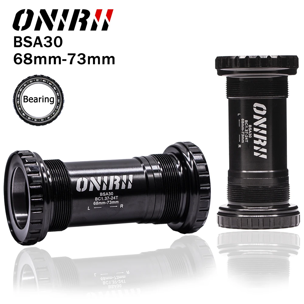 ONIRII BSA30 BB30 кареток BSA68 BSA ISO 68 мм/73 мм MTB дорожный велосипед Кривошип велосипеда