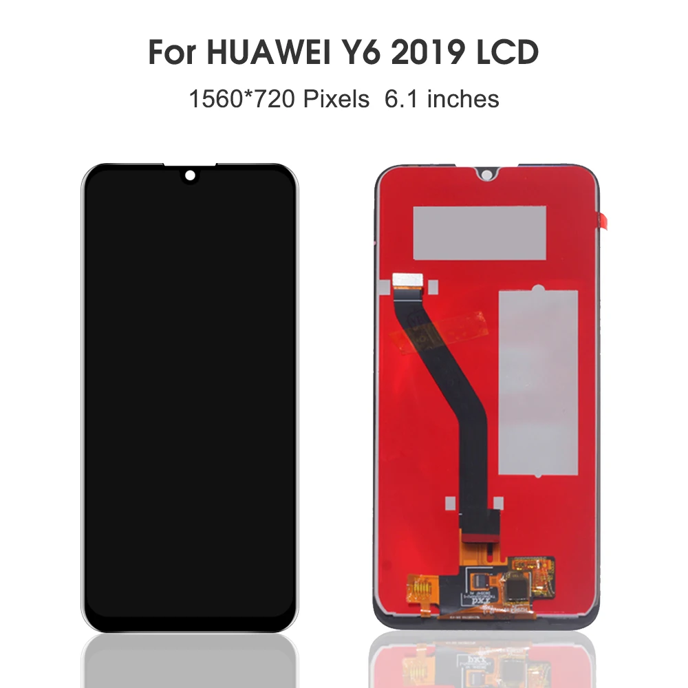 

6.09" Original for Huawei Y6 2019/ Y6 Pro 2019/ Y6 Prime 2019 LCD Display Screen Touch Digitizer + Frame LCD Display Touch Parts