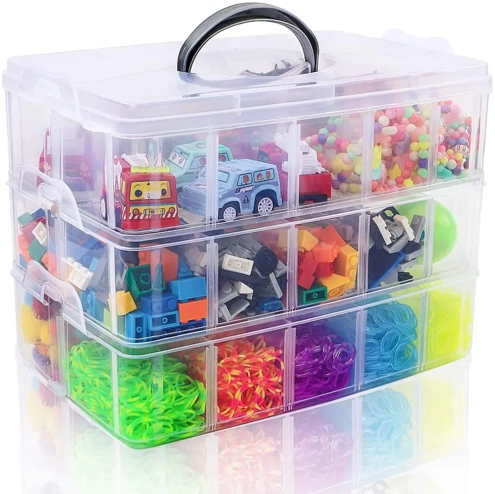 Stackable Storage Container for Arts and Crafts