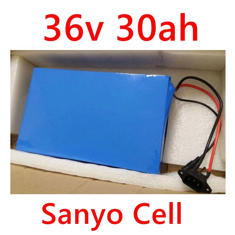 36v 30ah с Sanyo ячейки фара для электровелосипеда в литий ионный аккумулятор 36В 500 Вт