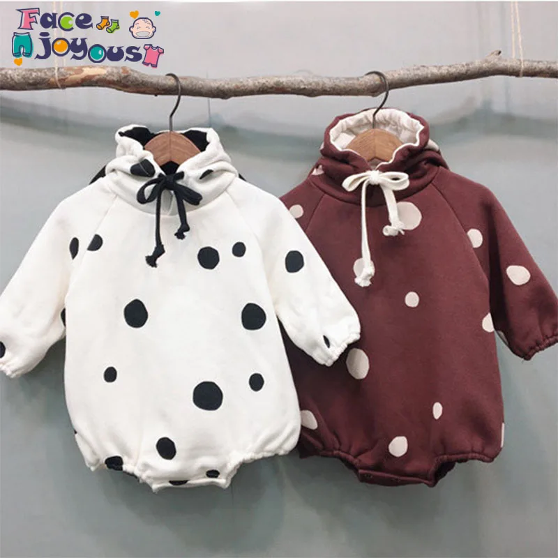 

Newborn Baby Spring Lovely Rompers Boys Girls Long Jumpsuit With Hat Cartoon Autumn Crawling Coverall Infant Clothing