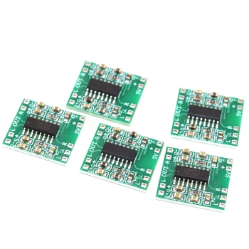 

PAM8403 power amplifier module mini digital power amplifier board 2*3W Class D 2.5～5V audio amplifier can be USB powered