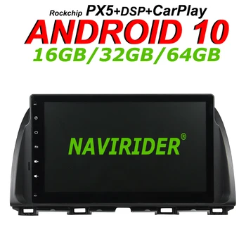 

Navirider GPS navigation For Mazda CX-5 CX5 ATENZA full touch 10.1" Car android 10 8core 64gb rom radio bluetooth player stereo