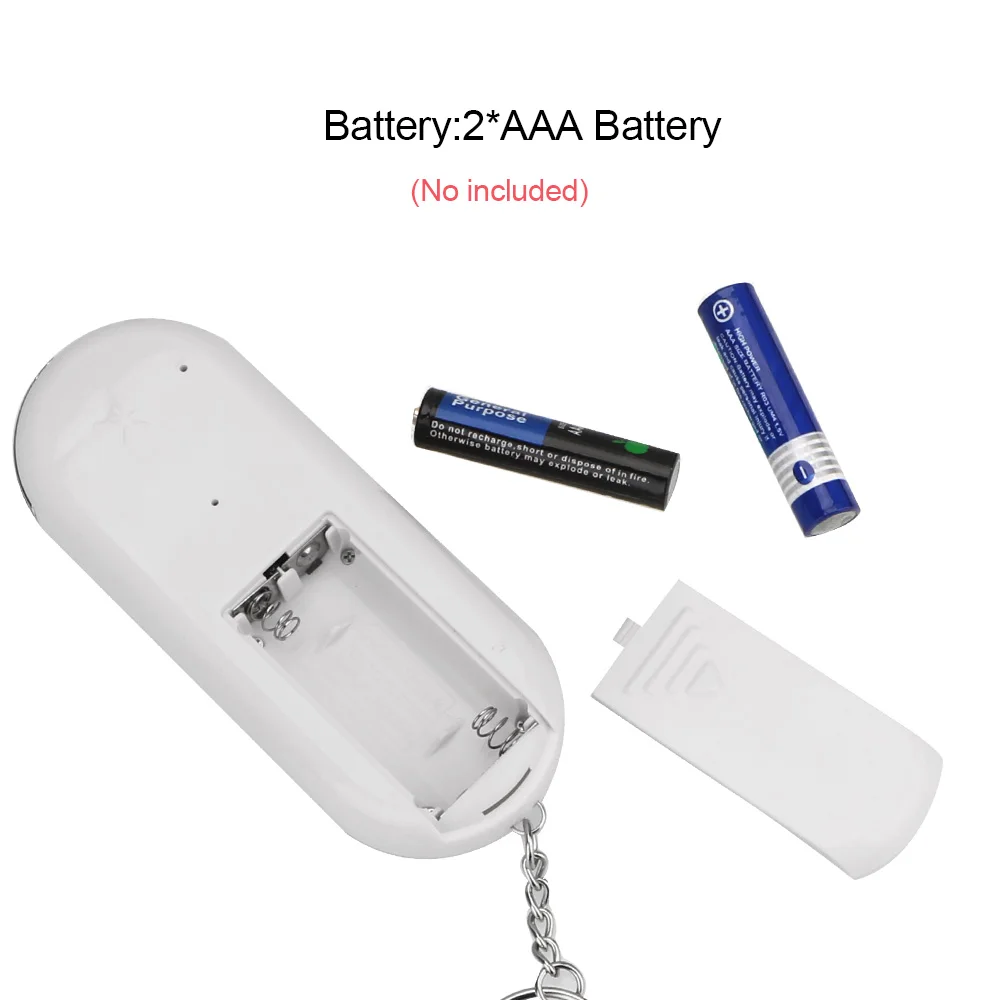 Breathalyser Alcohol Tester Detection Device Keychain Breath Analyzer Detector Test LCD Backlight Kit Motorcycle Car Accessories