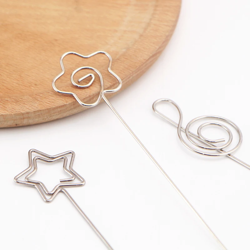 

Pin Ticket Holders Stainless Steel Cards Sign Paper Arts Metal Wire Tag Rings Gardening Label Display Memo Pricing Needle