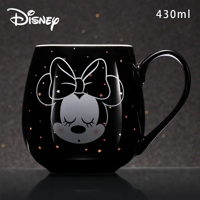 Disney креативная чашка с водой Микки Минни мультфильм керамическая чашка, кофейная чашка модные парные чашки милые кружки кофейная кружка чашки и кружки