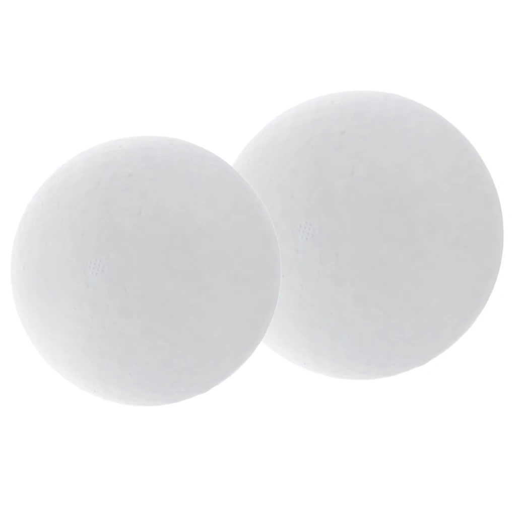 2 Pieces White Foam Balls Modelling Polystyrene Styrofoam Foam Ball 150 & 200 mm