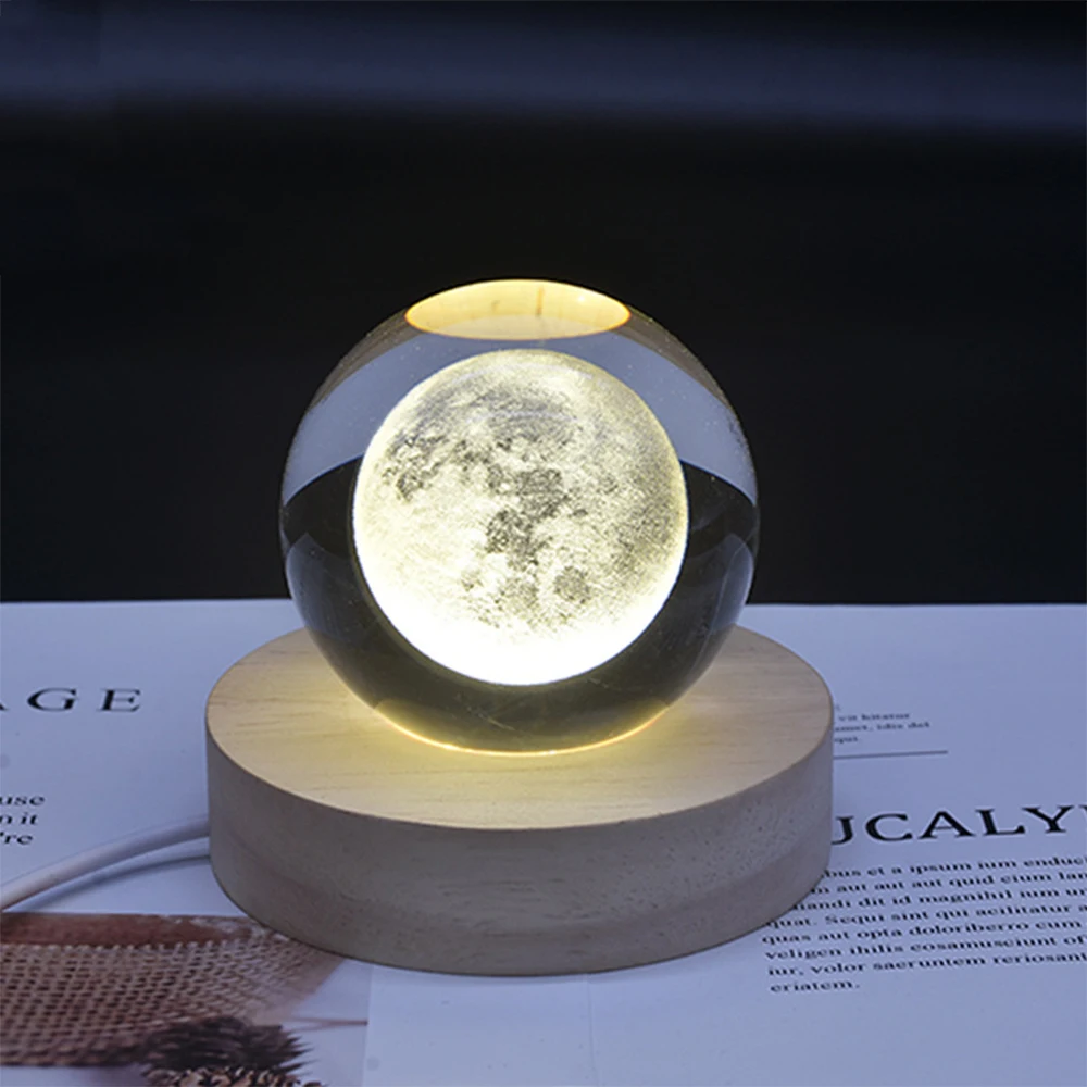 Wood Light Base Rechargeable Remote Control Wooden LED Light Rotating Display Stand Lamp Holder Lamp Base Art Ornament led lights decorative lights rotating display stand lamp base led lamp base