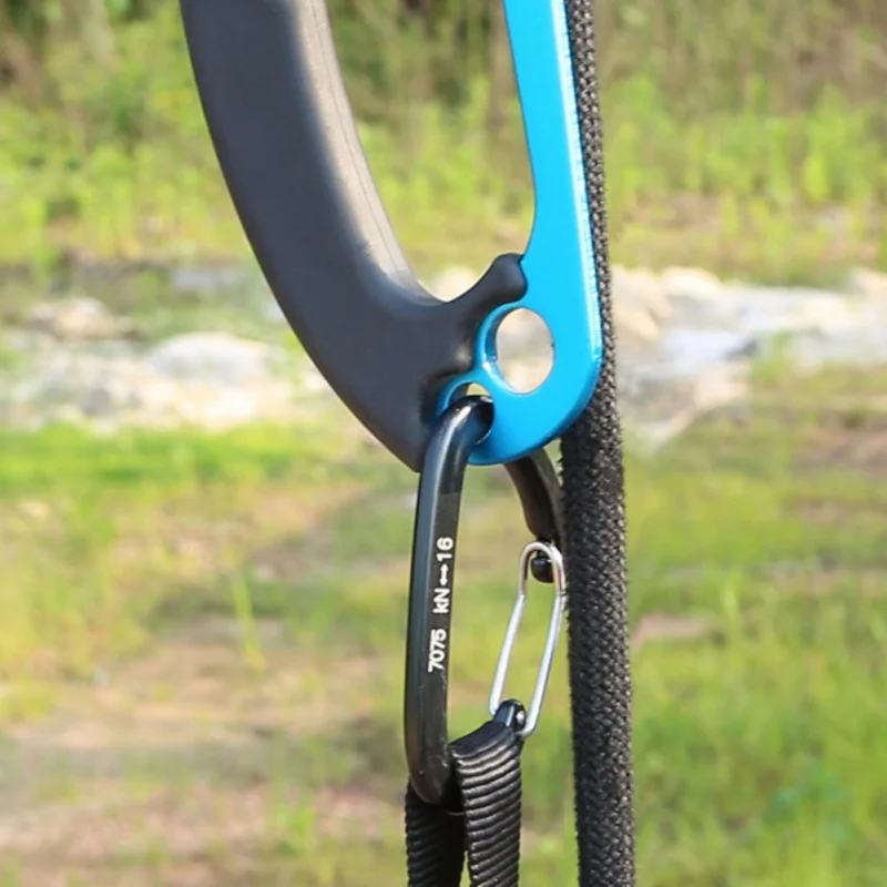 

Professional Adjustable Ribbon Foot Ring Climbing Safety Belt Mountaineering Accessories