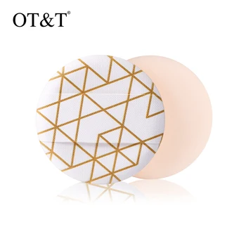 

2PCS Cosmetic Puff Foundation Makeup Sponge Air Cushion Powder Smooth Wet Dry Dual Use Professional Makeup Sponge Tool OT&T