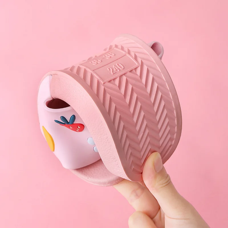 Slippers Women's Summer Cute Cartoon Couple's Home Indoor Non-Slip Bath Slippers Slippers Men Home Slippers for Men Shoes Men