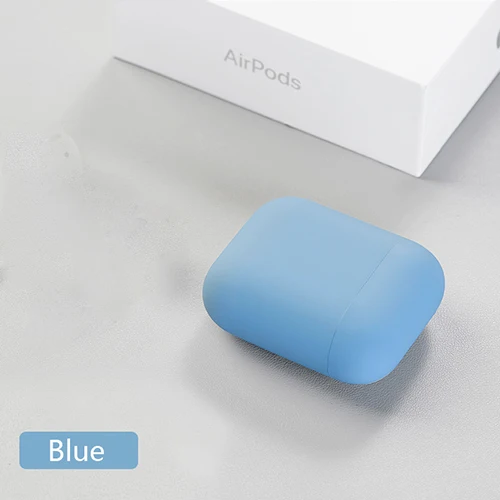 Жидкий силиконовый чехол для APPLE AirPods Pro 2 3 защитный чехол и ультра тонкий беспроводной Bluetooth аксессуары для беспроводной гарнитуры - Цвет: for AirPods B