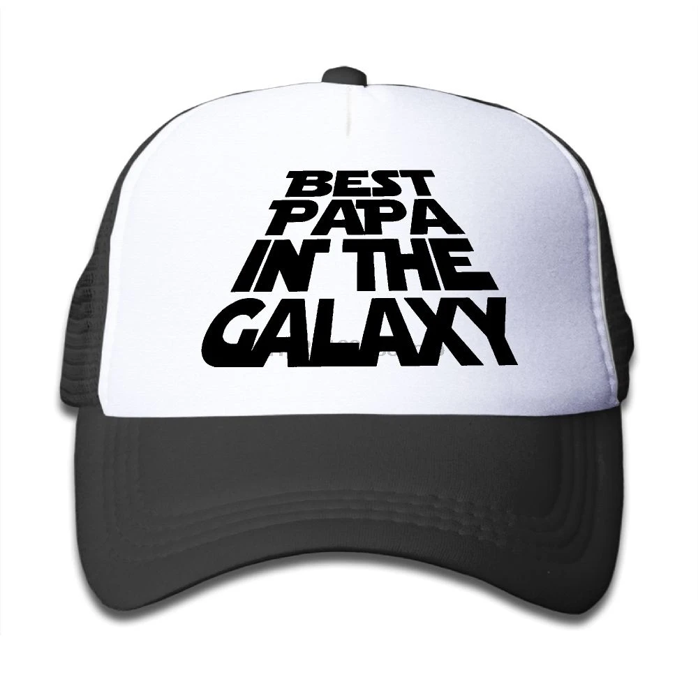 Galaxy Black/детская бейсбольная кепка для мальчиков и девочек до 13 лет, регулируемая летняя сетчатая шапка
