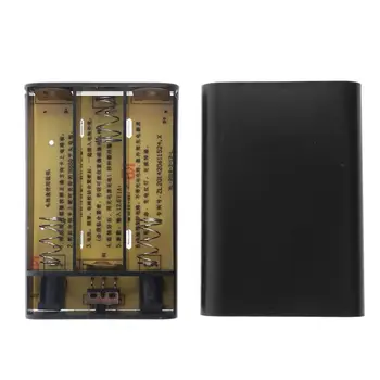 

Universal DIY 3x 18650 Battery Case Box 12V Mobile UPS Power Supply Charger for LED Light WiFi Router and more