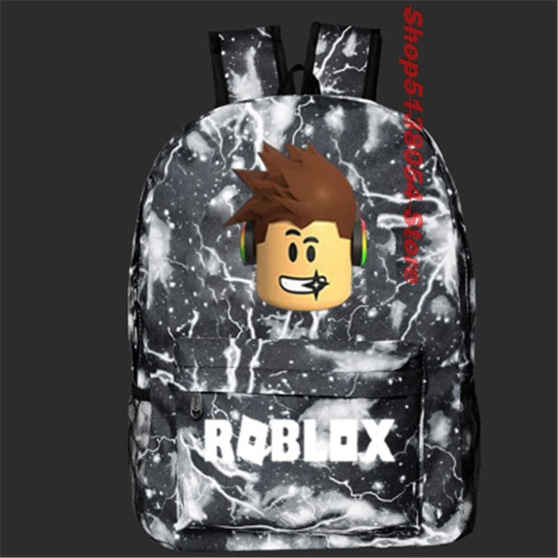 ROBLOX рюкзак для подростков мальчиков sac a dos детские сумки детские школьные сумки Дорожная сумка через плечо