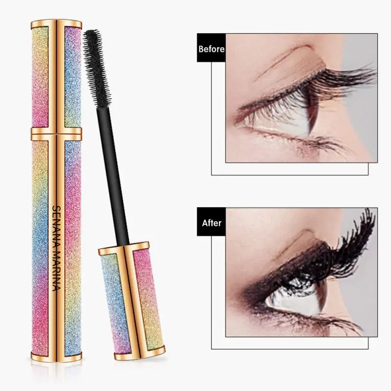 

4D Starry Slender Mascara Thick Eyebrow Curling Long-Lasting Lenghtening Durable Not Easy To Bloom Waterproof Eyelashes TSLM2