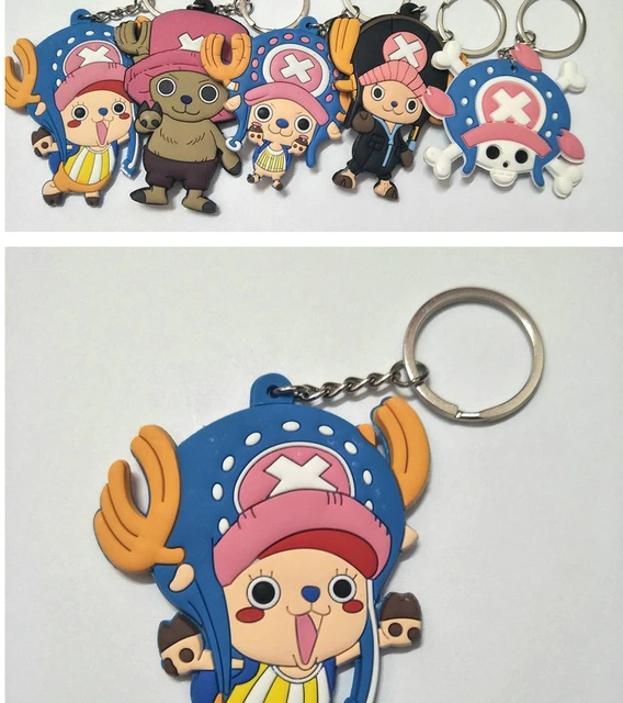 One Piece Keychains Anime Monkey D. Luffy Tony Chopper Roronoa Zoro Cartoon  Character Key Chains Bulk Keyring Doll Bag Pendent - AliExpress