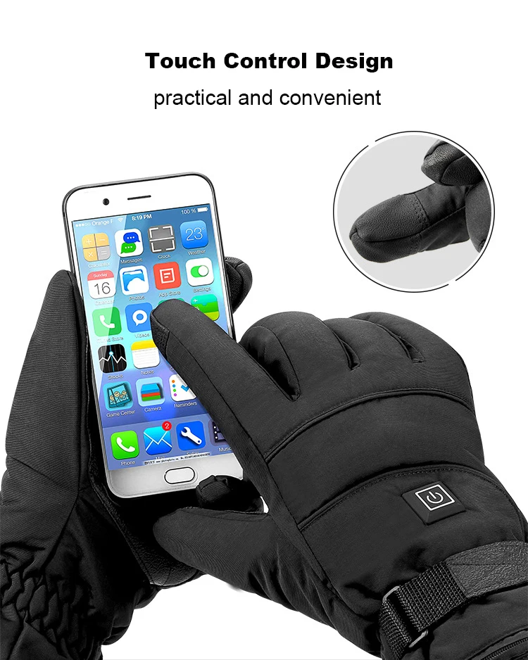 gant chauffant moto hiver accessories gants chauffants moto homme  protection Gants de Moto chauffants pour l'hiver - AliExpress