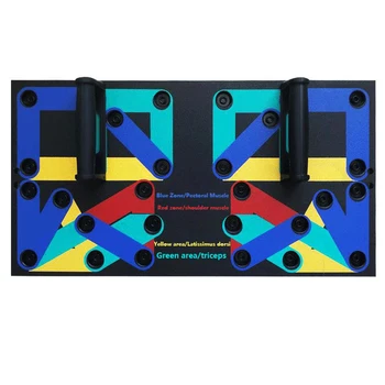 

17 in one system push-ups training bracket board home support multi-function muscle training device portable fitness equipment