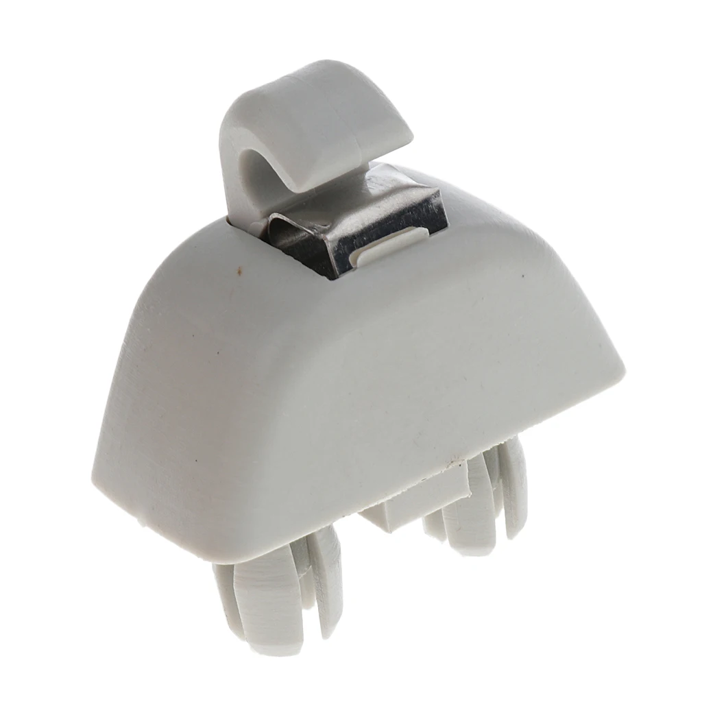 2Pcs Inner Sun Visor Clip for Audi A6 C6 2005-2013 for VW Passat B7 2013-2015 Car Sun Visor Hook Clip Holder Hanger Bracket