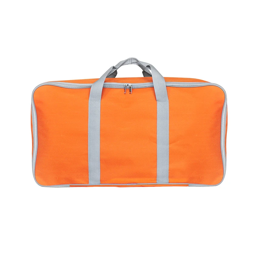 BBQ Grill Storage Carry Bag Outdoor Picnic Portable Orange Storage Bag Barbecue Tools Kit Accessories