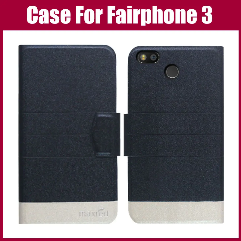 Горячая распродажа! Fairphone 3 Чехол 5,65 роскошный защитный кожаный чехол-накладка на заднюю панель с узором «захлопывающийся модный Ультра-тонкий кожаный чехол-раскладушка для с отверстиями для Fairphone 3 чехол