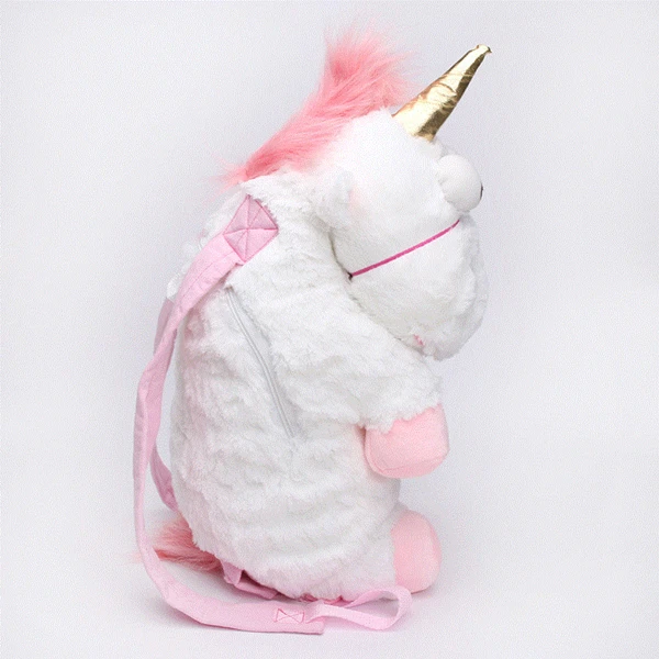 Plush Backpack Toys Big Cute Minion Unicorn Plush Backpack Soft Plush Toy Doll Children Birthday Christmas Gift