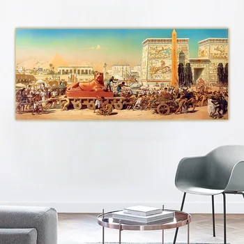 

Citon Edward John Poynter《Israel In Egypt.1867》Canvas Oil Painting Artwork Poster Picture Wall Decor Home Living room Decoration