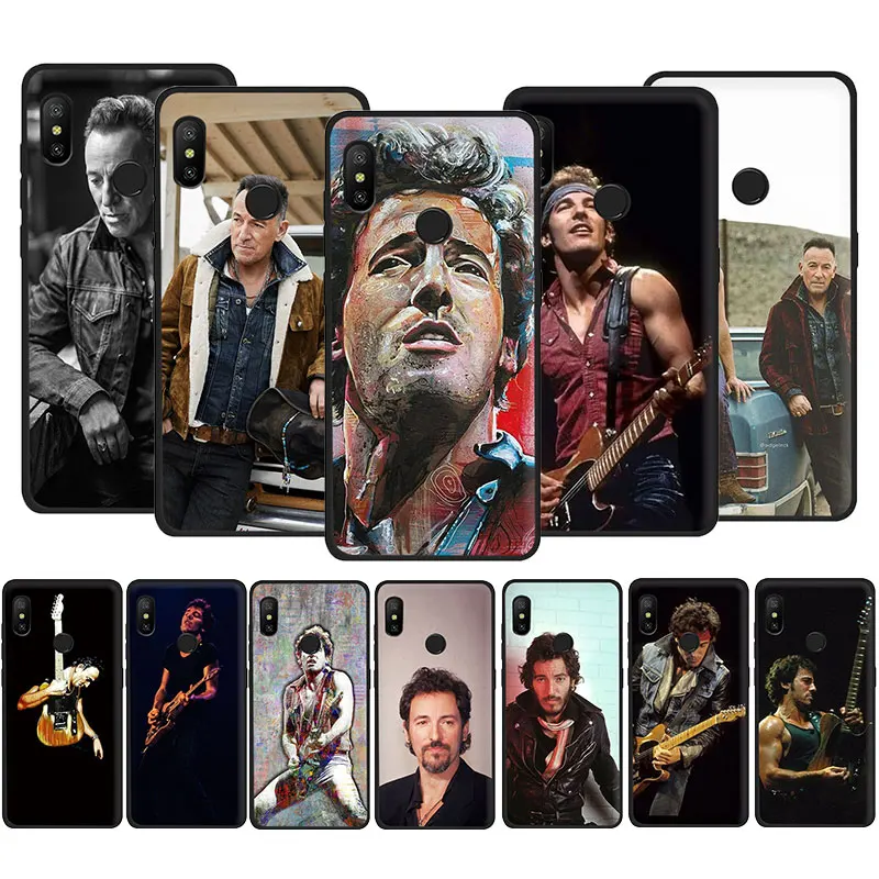 Bruce Springsteen Star Soft Phone Cover Case for Xiaomi Poco X3 Nfc Mi A3 9T CC9E Pro 6 8 9 SE A1 A2 5X 6X Lite F1 Mix 2S MAX 3 | Мобильные