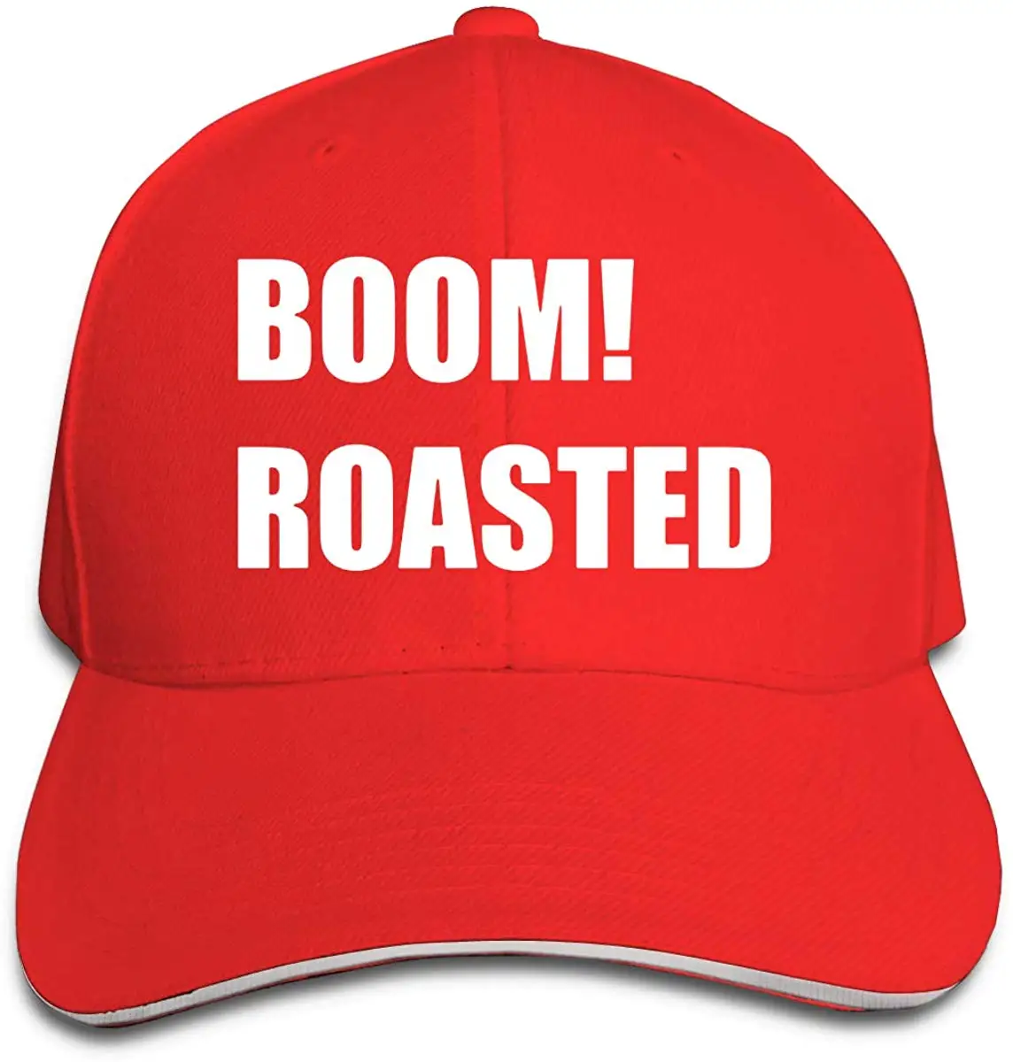 Boom жареная унисекс бейсболка классическая Регулируемая на липучке остроконечная сэндвич Кепка водителя грузовика