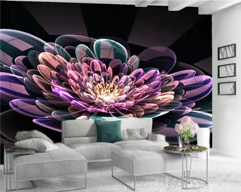 

3d Modern Wallpaper 3d Mural Wallpaper Colorful Blooming Beautiful Flowers Romantic Flora Decorative Silk 3d Photo Wallpaper