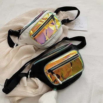 

Unisex Fashion Double Zipper Bags Leather Shoulder Bags Crossbody Bag Chest Bags Chest Travel Fanny Bag Daily Messenger Pack