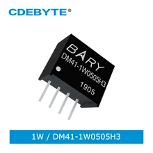 Изолированный понижающий DC-DC источник постоянного тока модуль 1 Вт регулятор напряжения DM41-1W0505H3 зарядная плата