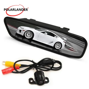 

4.3" inch Color TFT Car Mirror Monitor LCD Display with Waterproof 170 Degree Rear View Camera