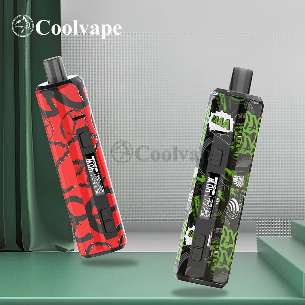 

Оригинальная электронная сигарета Hugo Vapor Boxer AIO, 40 Вт, электронная сигарета, аккумулятор 1500 мАч, Стартовые наборы для вейпинга
