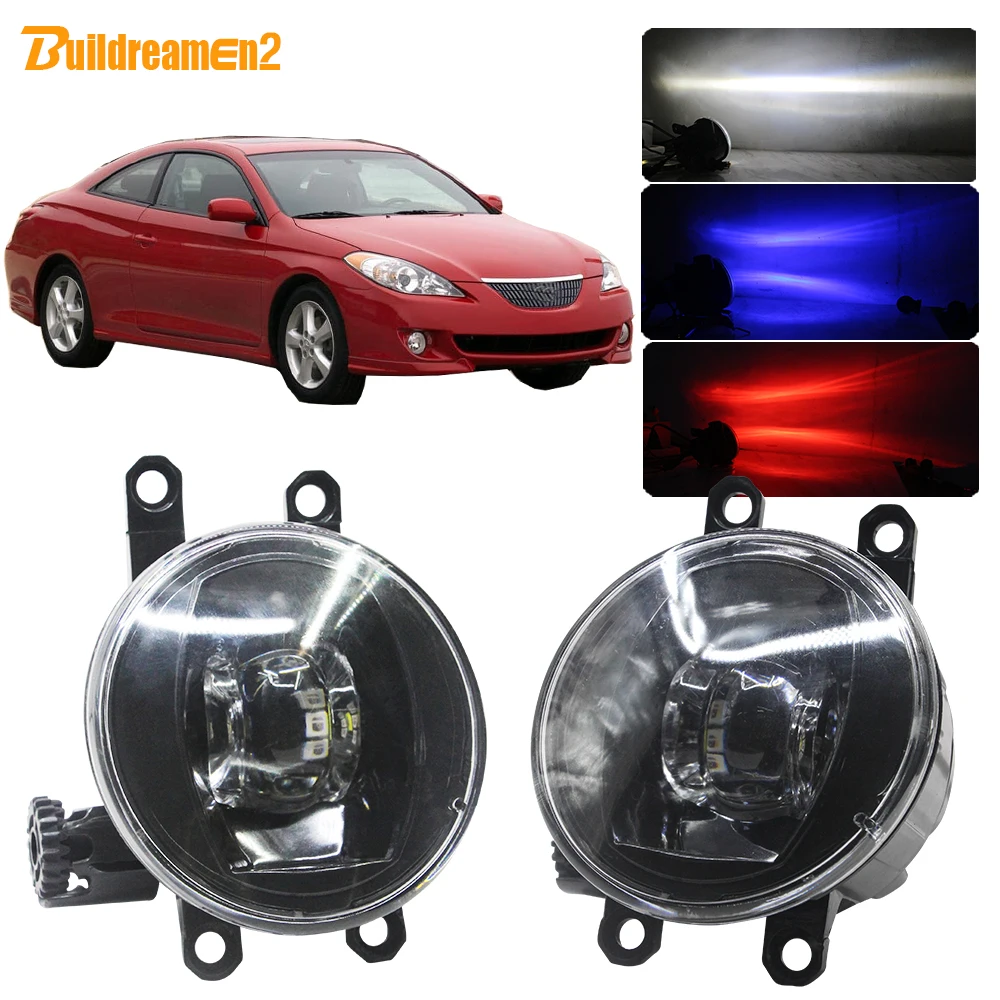 Buildreamen2 для Toyota Solara 2007 2008 автомобиля светодиодный лампы Противотуманные фары