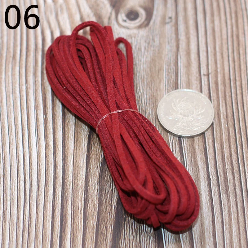Macrame Braided Faux Suede Cord DIY String Rope for Jewelry Making Bracelet&Necklace macrame cord,faux suede cord