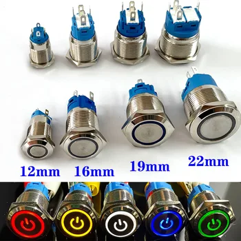 Waterproof LED Push Button Switch 1