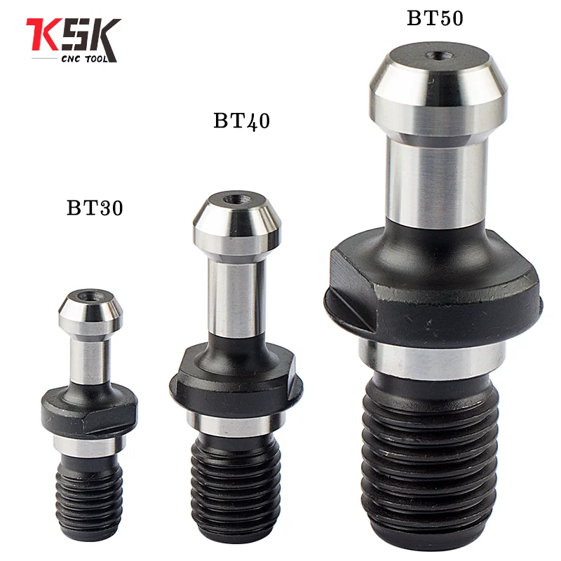 BT30 45 Degree M12 Thread Pull Stud retention knob for CNC Milling Tool Holder bt40 machining tools collet chuck lathe | Инструменты
