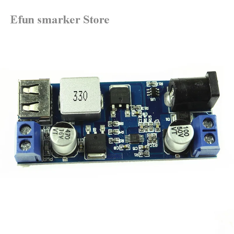 24V12V转5V 5A电源模块DC-DC XY-3606 电源转换器超LM2596S (3)