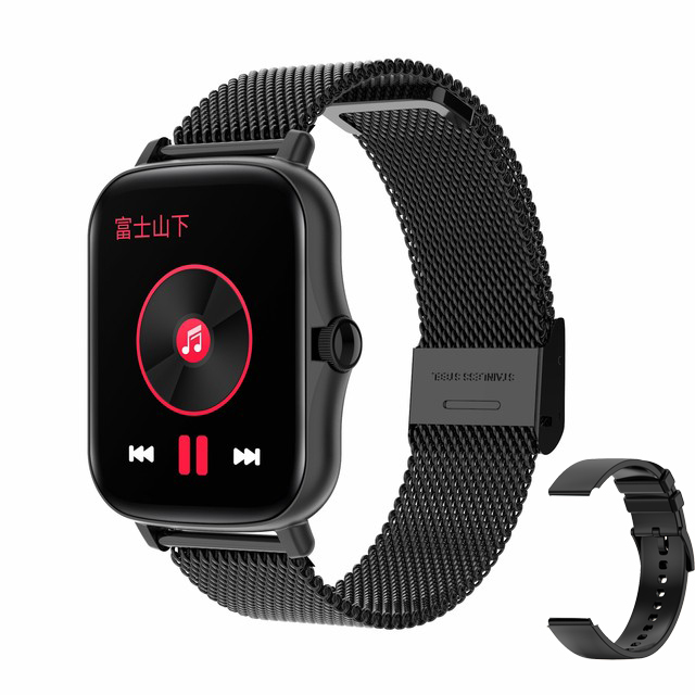 New 1.7 Inch Full Touch Screen Smart Watch IP68 Waterproof Sports Smartwatches Heart Rate Blood Pressure Monitor Smartwatch